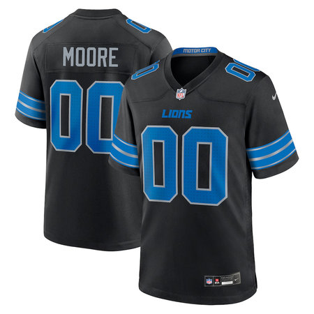 Youth Detroit Lions Derrick Moore Black 2026 NFL Draft Game Jersey