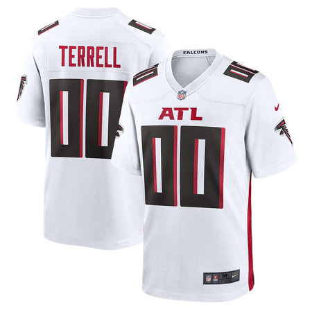 Youth Atlanta Falcons Avieon Terrell White 2026 NFL Draft Game Jersey