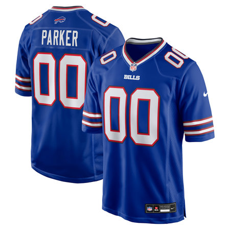 Men's Buffalo Bills T.J. Parker Royal 2026 NFL Draft Game Jersey