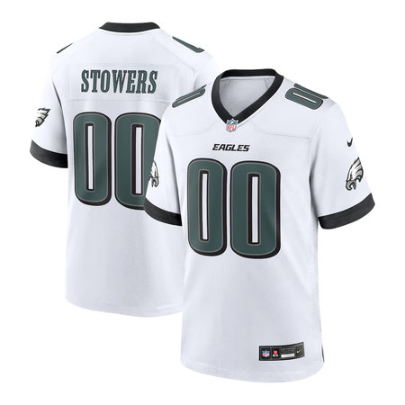 Youth Philadelphia Eagles Eli Stowers White 2026 NFL Draft Game Jersey