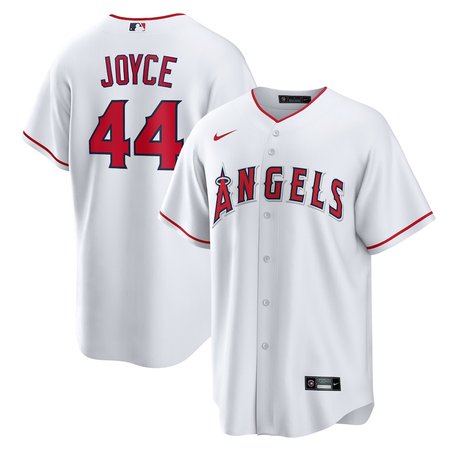 Men's Los Angeles Angels #44 Ben Joyce Nike White Home Replica Jersey
