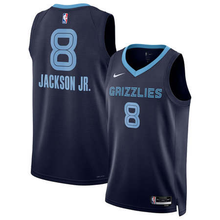 Youth Memphis Grizzlies #8 Jaren Jackson Jr. Nike Navy Swingman Icon Edition Jersey