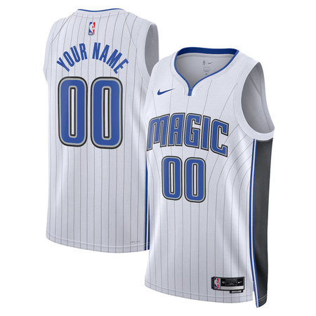 Youth Orlando Magic Nike White Swingman Icon Edition Custom Jersey