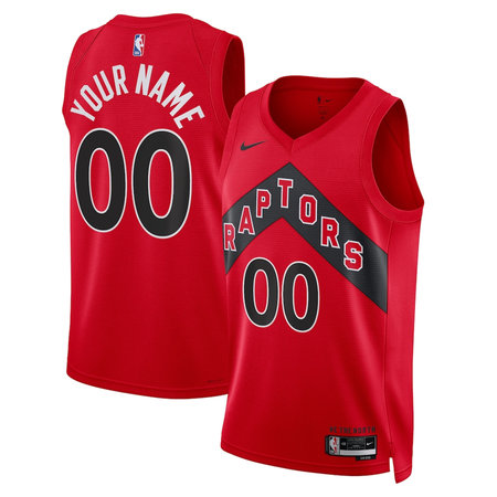 Youth Toronto Raptors Nike Red Swingman Icon Edition Custom Jersey
