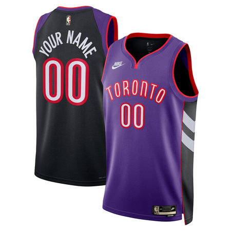Youth Toronto Raptors Nike Purple Swingman Classic Edition Custom Jersey