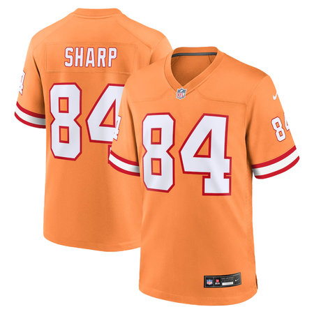 Youth Tampa Bay Buccaneers #84 Bauer Sharp Nike Orange Alternate Game Jersey