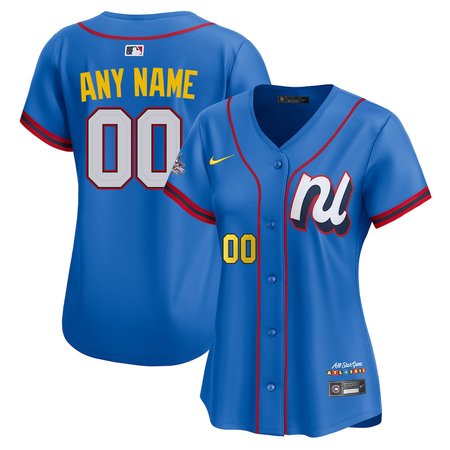 Women's National League Custom Nike Blue 2025 All-Star Edition Limited Player Jersey
