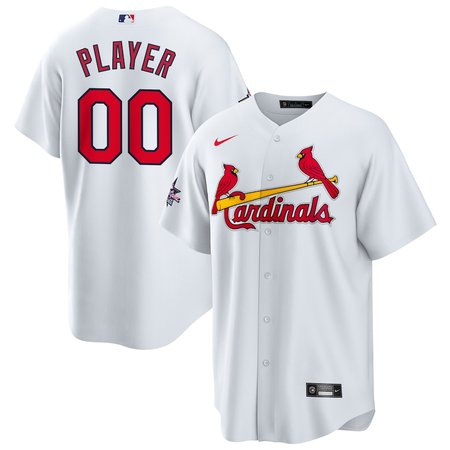 Youth St. Louis Cardinals Nike White 2025 MLB All-Star Game Home Custom Replica Jersey