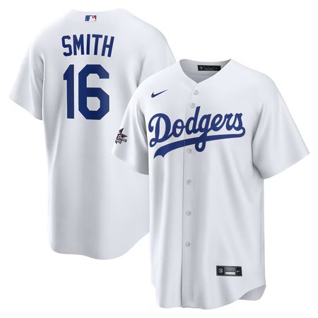 Youth Los Angeles Dodgers #16 Will Smith Nike White 2025 MLB All-Star Game Home Replica Player Jersey
