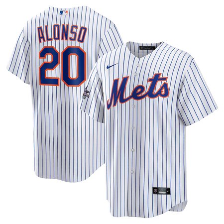 Youth New York Mets #20 Pete Alonso Nike White 2025 MLB All-Star Game Home Replica Player Jersey