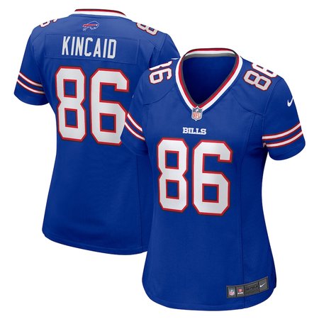 Women's Buffalo Bills #86 Dalton Kincaid Nike Royal Home Game Jersey