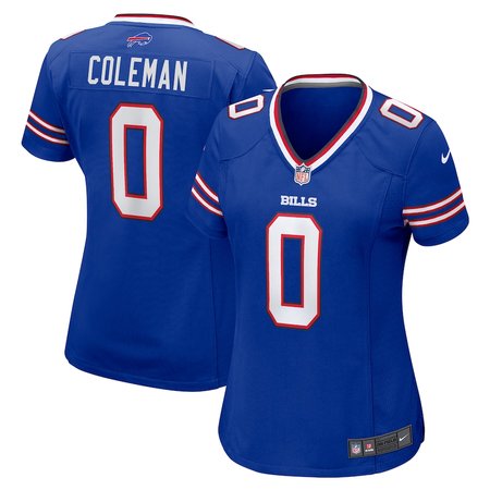 Women's Buffalo Bills #0 Keon Coleman Nike Royal Game Jersey