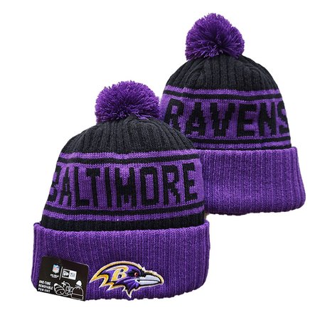 Baltimore Ravens Knit Hat
