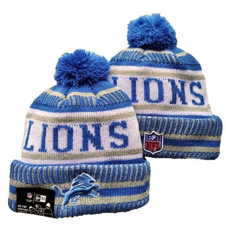 Detroit Lions Knit Hat