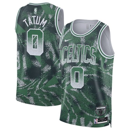 Men's Boston Celtics #0 Jayson Tatum Green 2025/26 Select Series Jersey