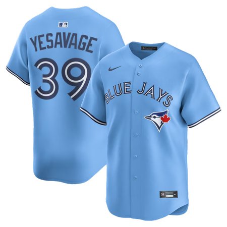 Youth Toronto Blue Jays #39 Trey Yesavage Nike Powder Blue Alternate Limited Jersey
