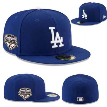 Los Angeles Dodgers 2025 World Series Champions Fitted Hat