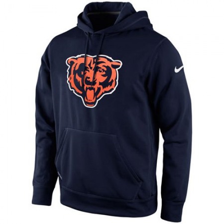 Chicago Bears KO Logo Essential Hoodie Navy Blue
