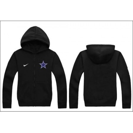 Dallas Cowboys Authentic Logo Hoodie Black