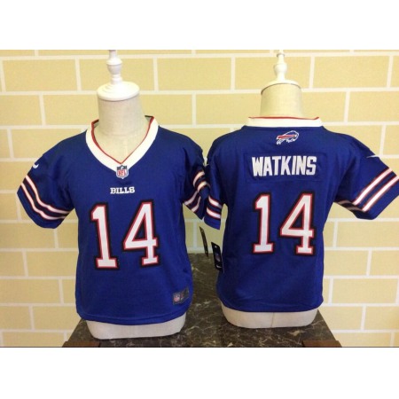 Toddler Buffalo Bills #14 Sammy Watkins Blue Stitched NFL Jersey