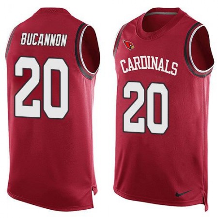 Cardinals #20 Deone Bucannon Red Team Color Men's Stitched NFL Limited Tank Top Jersey