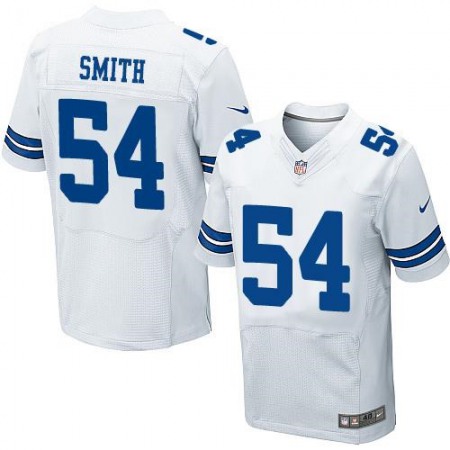 Cowboys #54 Jaylon Smith White Men's Stitched NFL Elite Jersey