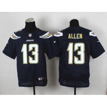 Chargers #13 Keenan Allen Navy Blue Team Color Men's Stitched NFL New Elite Jersey