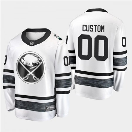 Men's Buffalo Sabres Custom 2019 NHL All Star White Stitched Jersey