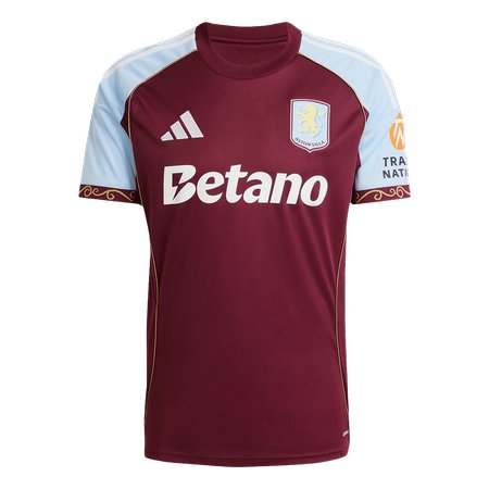 Men's Aston Villa Home Replica Soccer Jersey 2025/26