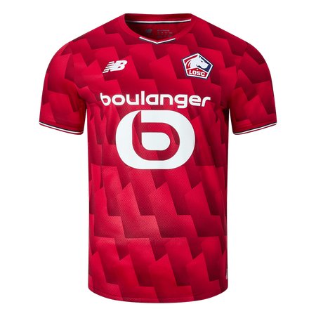 Men's Lille OSC Home Replica Soccer Jersey 2025/26