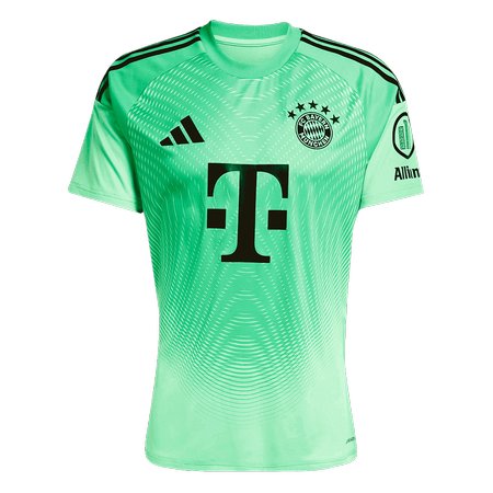Men's Bayern Munich Goalkeeper Replica Soccer Jersey 2025/26