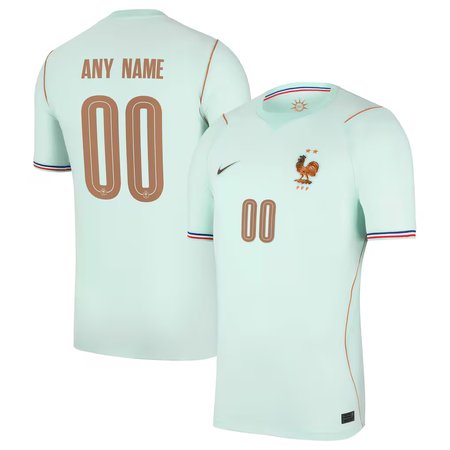 Kid's France Away Stadium Replica Custom Jersey World Cup 2026