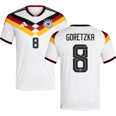 Kid's GORETZKA #8 Germany Home Replica Jersey World Cup 2026