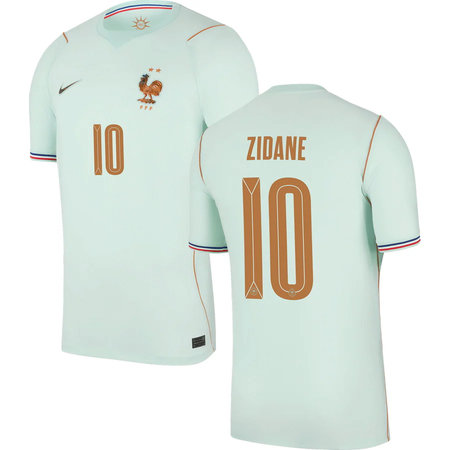 Men's ZIDANE #10 France Away Replica Jersey World Cup 2026
