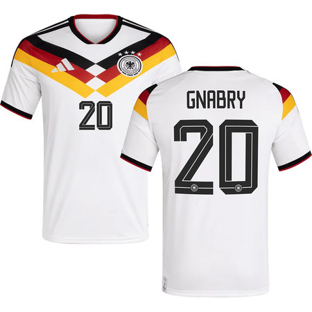 Kid's GNABRY #20 Germany Home Replica Jersey World Cup 2026