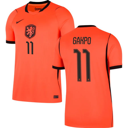 Kid's GAKPO #11 Netherlands Home Replica Jersey World Cup 2026