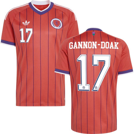 Kid's GANNON-DOAK #17 Scotland Away Replica Jersey World Cup 2026