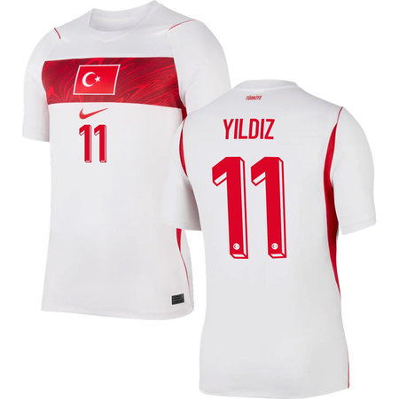 Kid's YILDIZ #11 Turkey Away Replica Jersey World Cup 2026