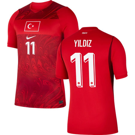 Kid's YILDIZ #11 Turkey Home Replica Jersey World Cup 2026