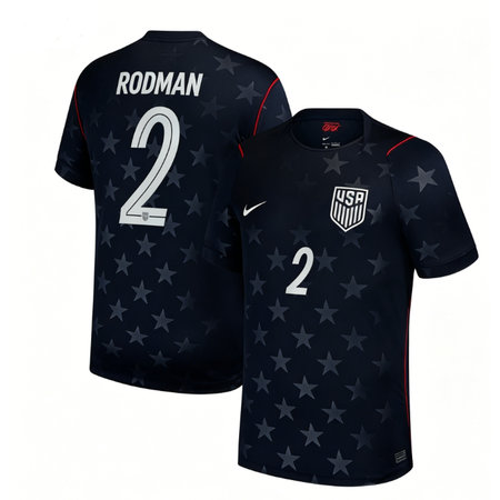 Kid's Trinity Rodman #2 USA Away Stadium Replica Jersey World Cup 2026