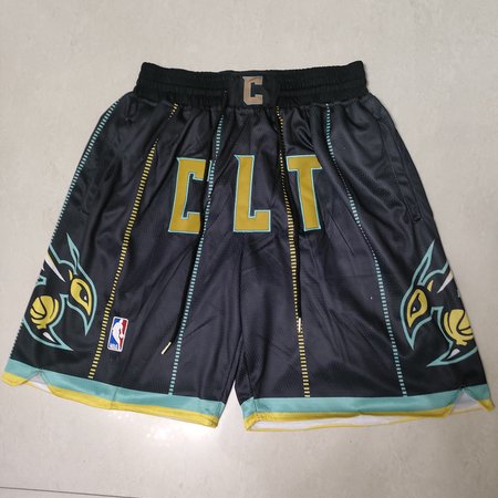 Charlotte Hornets Black Shorts Charlotte Hornets Black Shorts