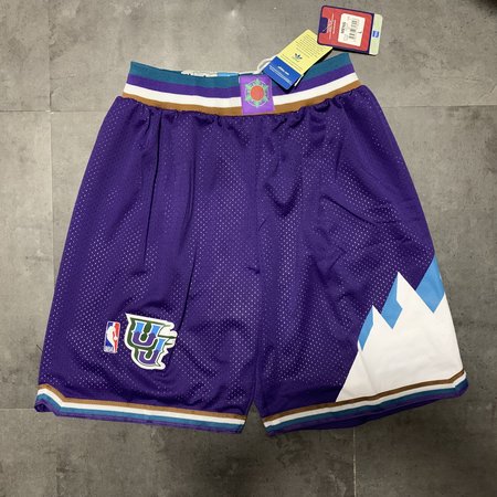 Utah Jazz Purple Shorts Utah Jazz Purple Shorts