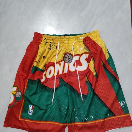 Seattle SuperSonics Green Shorts