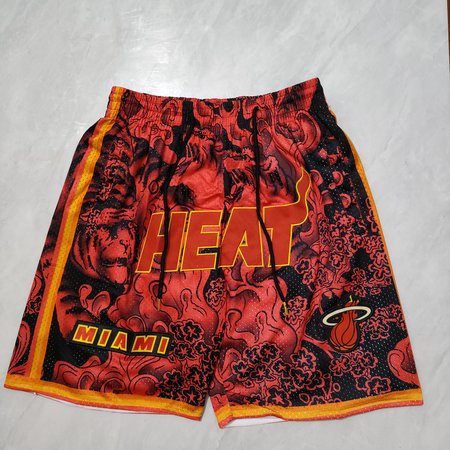 Miami Heat Red Shorts